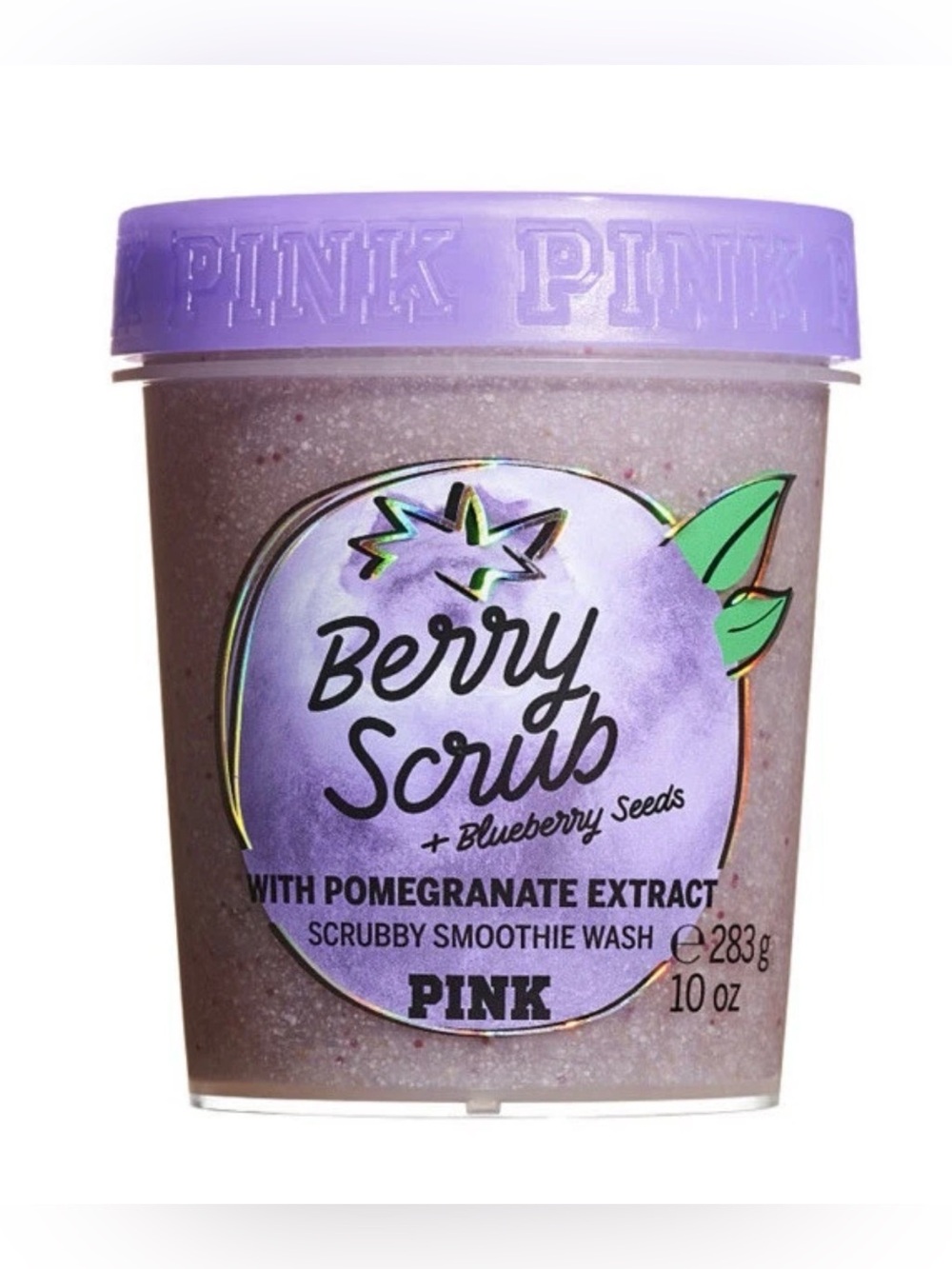 Victoria's Secret PINK Berry Scrub Scrubby Smoothie Wash ~ 10 fl.oz.